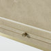 Ivory Faux Shagreen / Brushed Brass / With Light