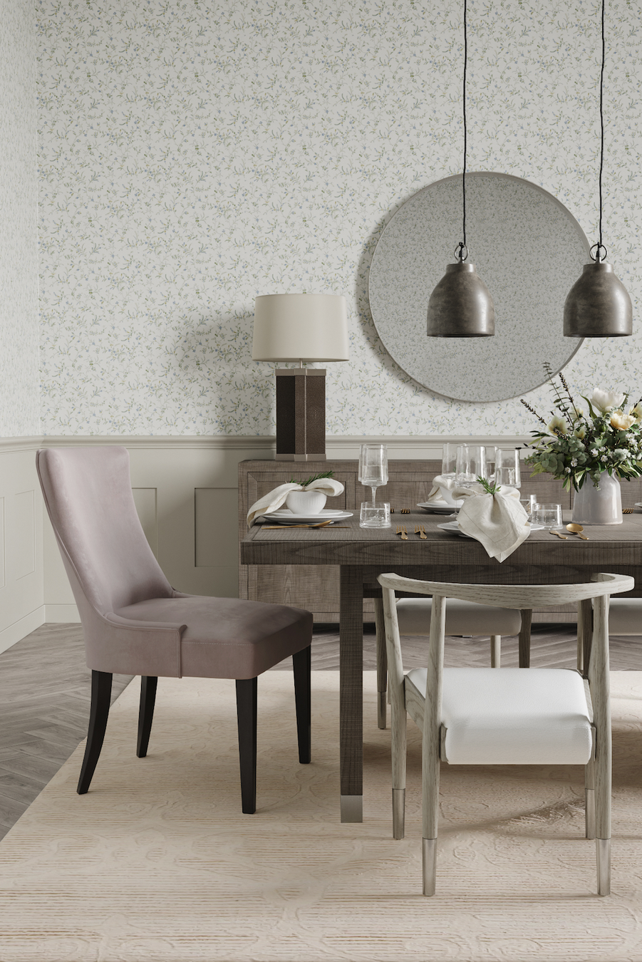 Raffles Dining Room furniture collection from Sonder Living.