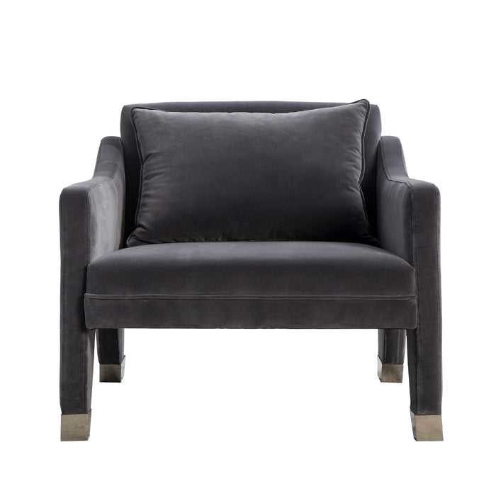 Lyndon Occasional Chair - Vadit Dark Grey