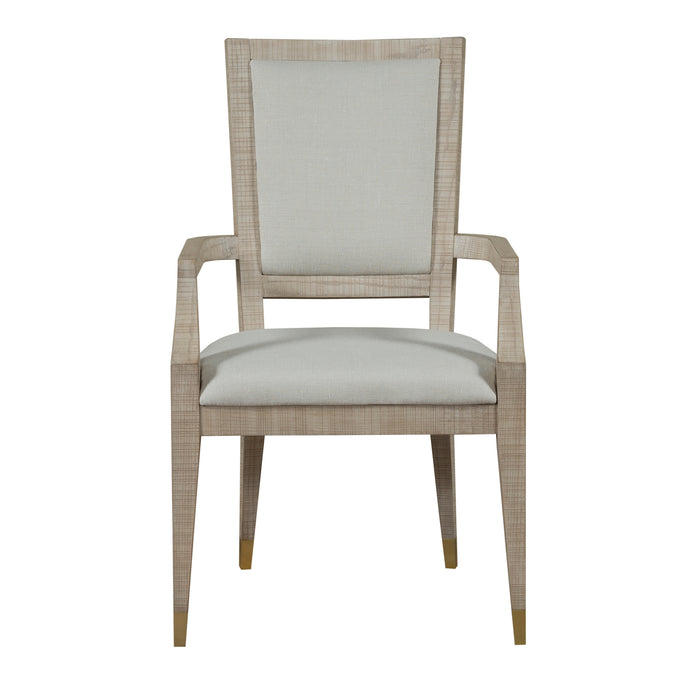 Raffles Dining Arm Chair - Natural & Norman Ivory