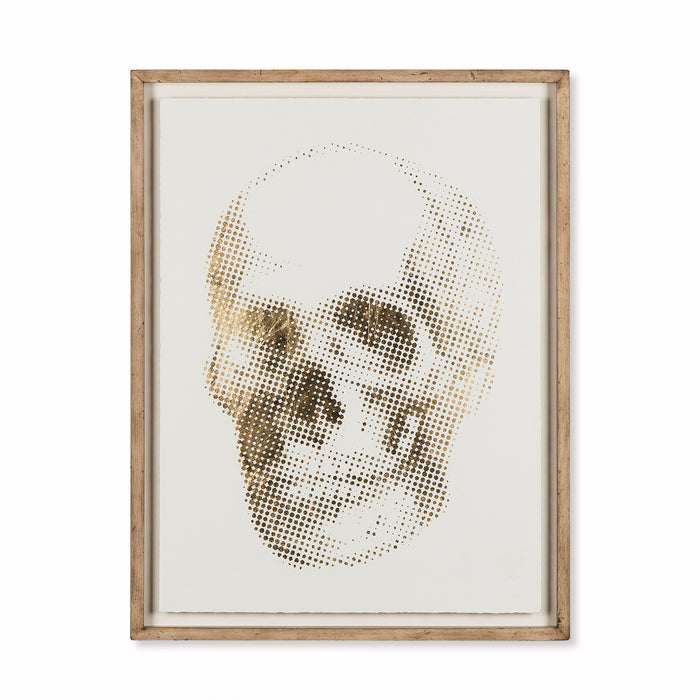 Gold Skeleton - Skull
