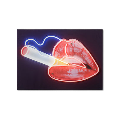 Smoking Hot Lips - LED Neon