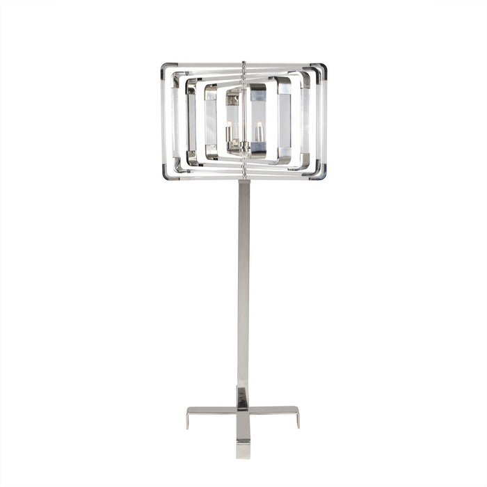Spiral Acrylic Floor Lamp